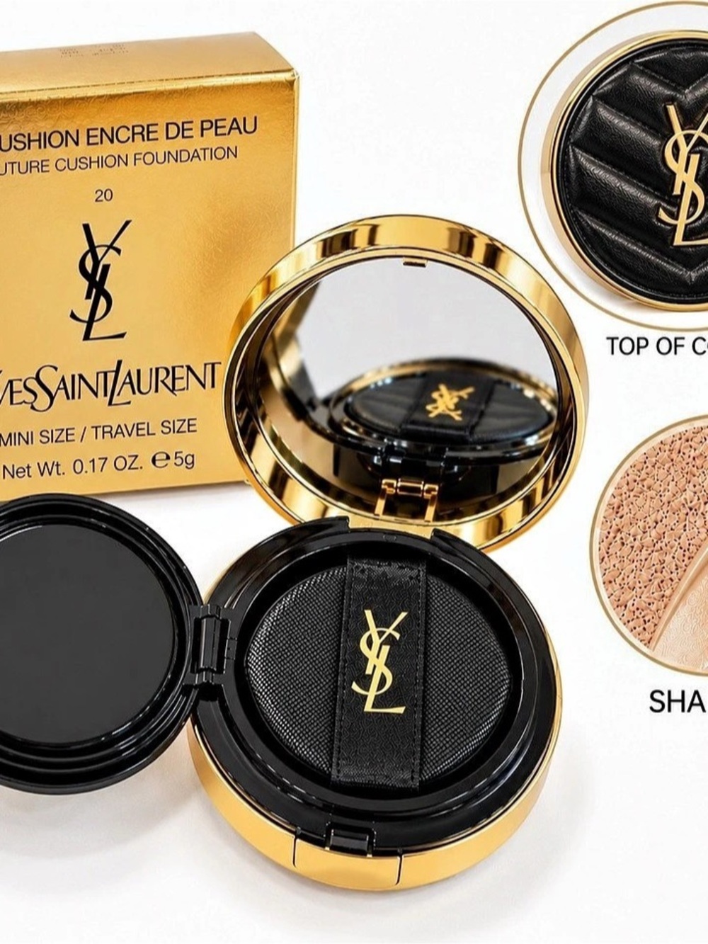 Yves Saint Laurent Le Cushion Encre de Peau Luminous Matte Cushion Foundation